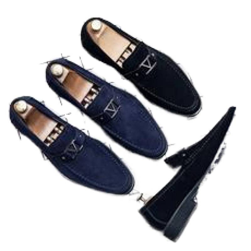 Mens Sheepskin Slip-On Loafers