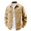 Casual Pure Cotton Long Sleeve Jacket